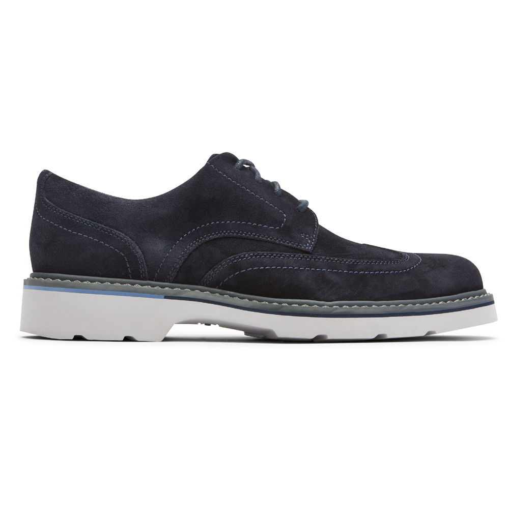 Rockport Sneakers For Mens Navy - Charlee Waterproof Wingtip - CH7802346